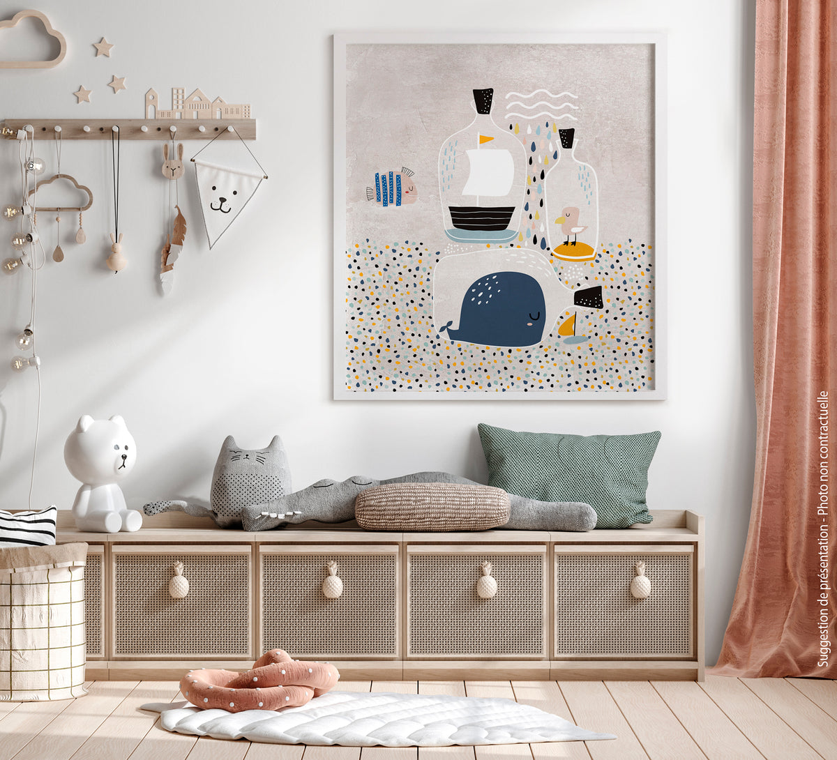 Nautikid adhesive poster 