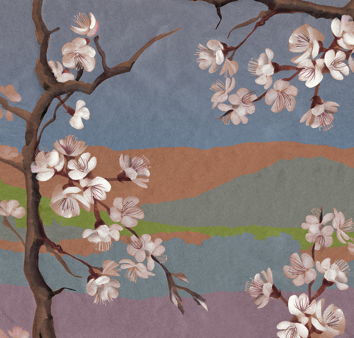 Papier peint panoramique Sakura