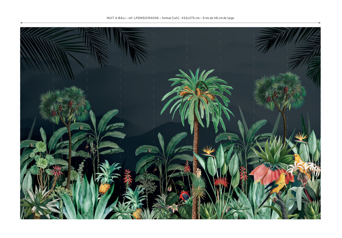 Papier peint panoramique Nuit À Bali