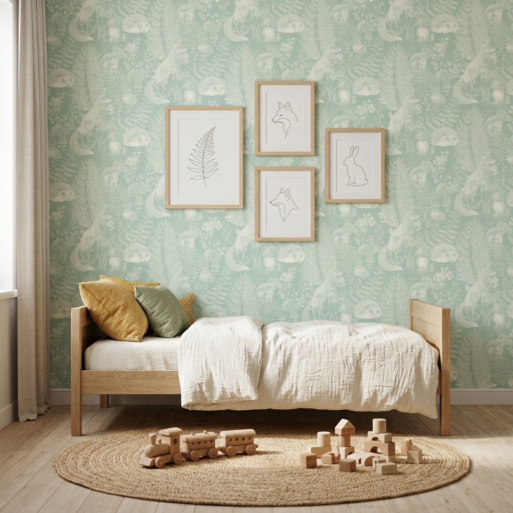 Papier peint Animaux de la fôret