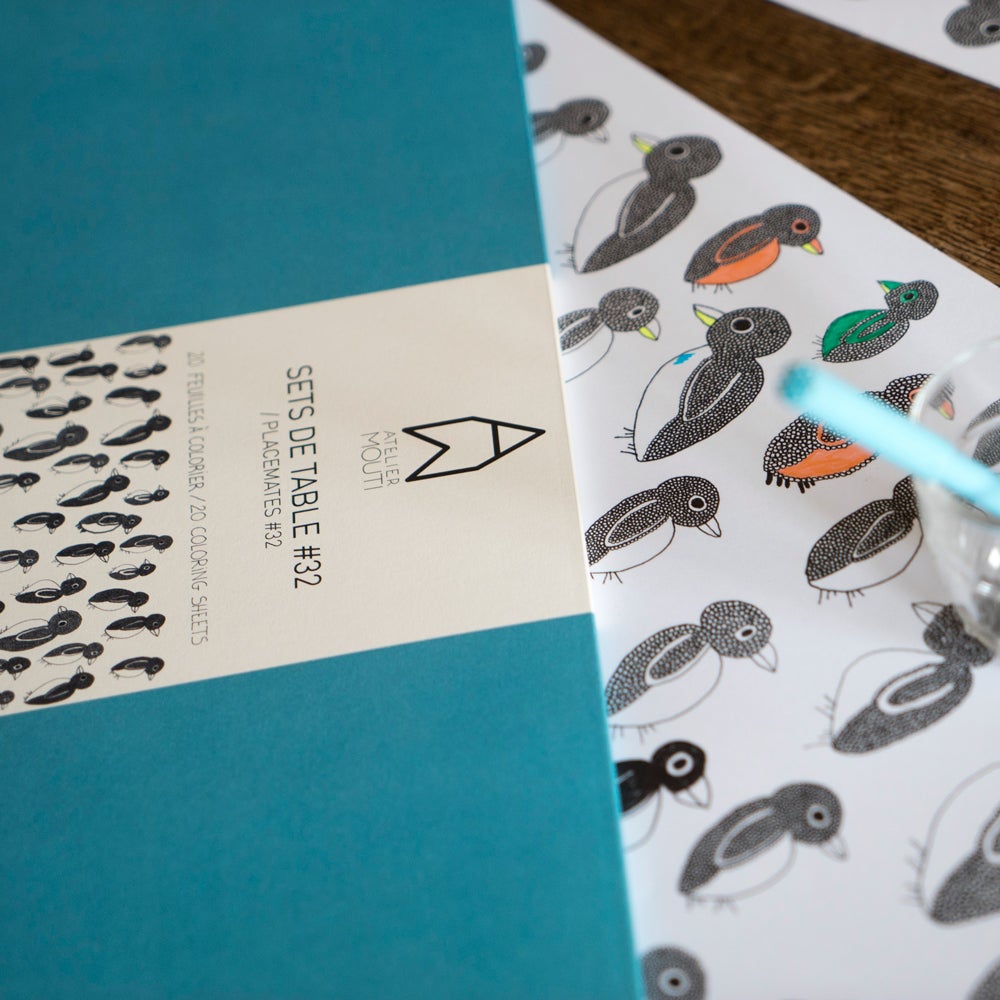 Set de table papier 5