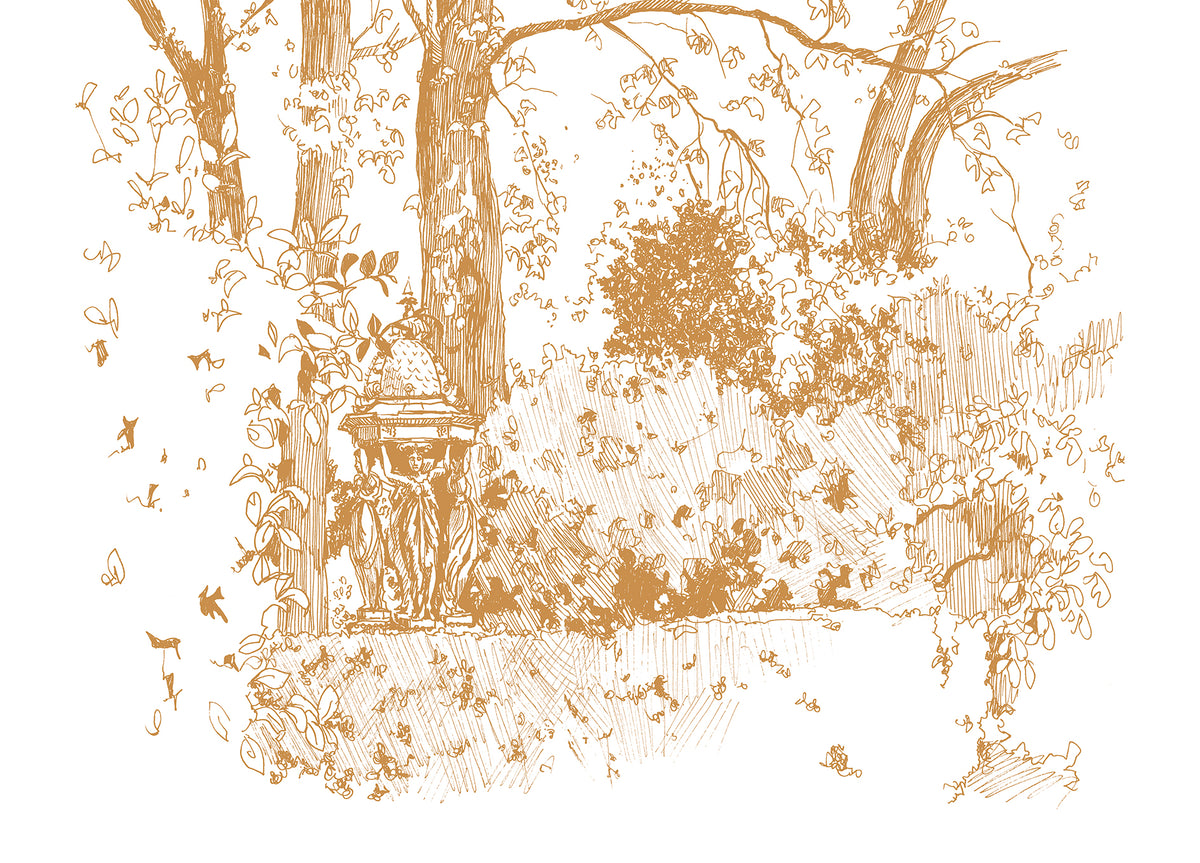Papier peint panoramique Jardin Des Plantes