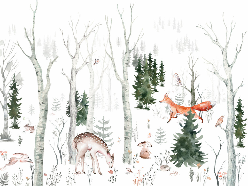 Poster adhésif Bambi & Co