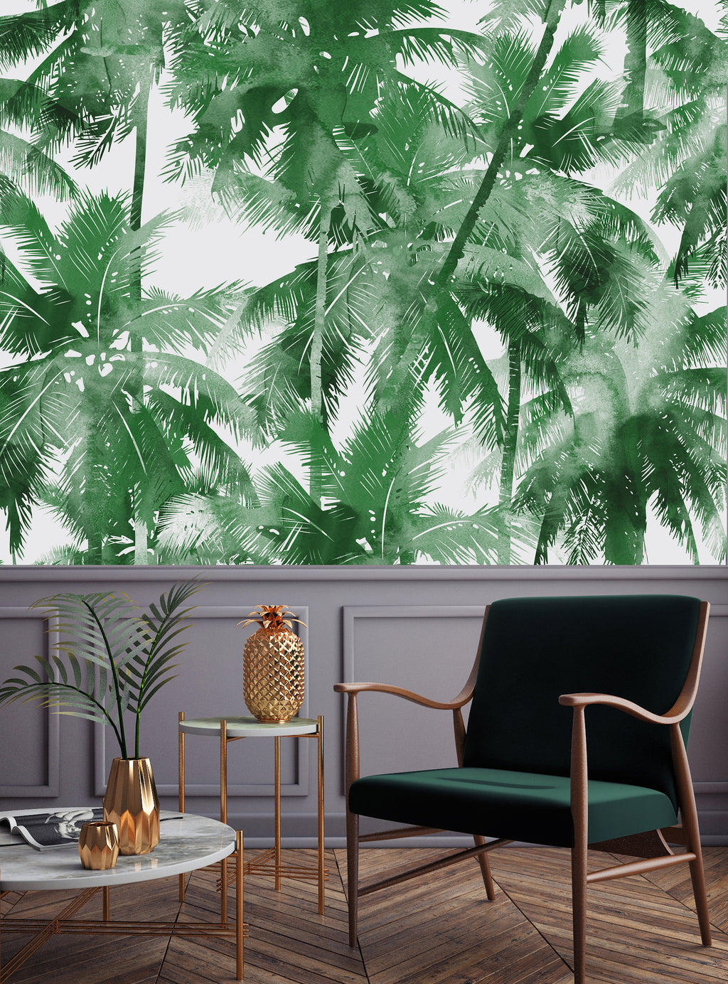 Jungle panoramic wallpaper
