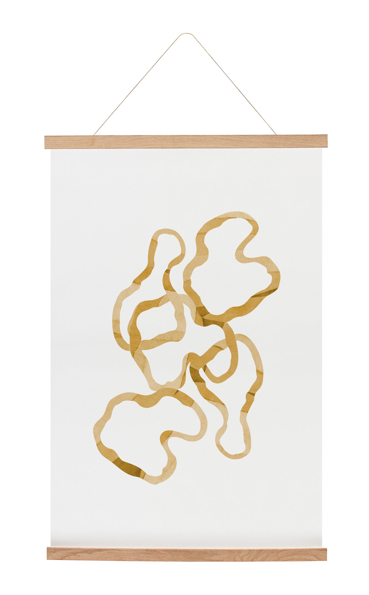Hanging canvas Abstract Yellow