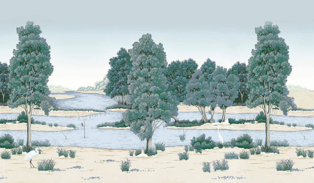 Papier peint panoramique Loire éphémère XL