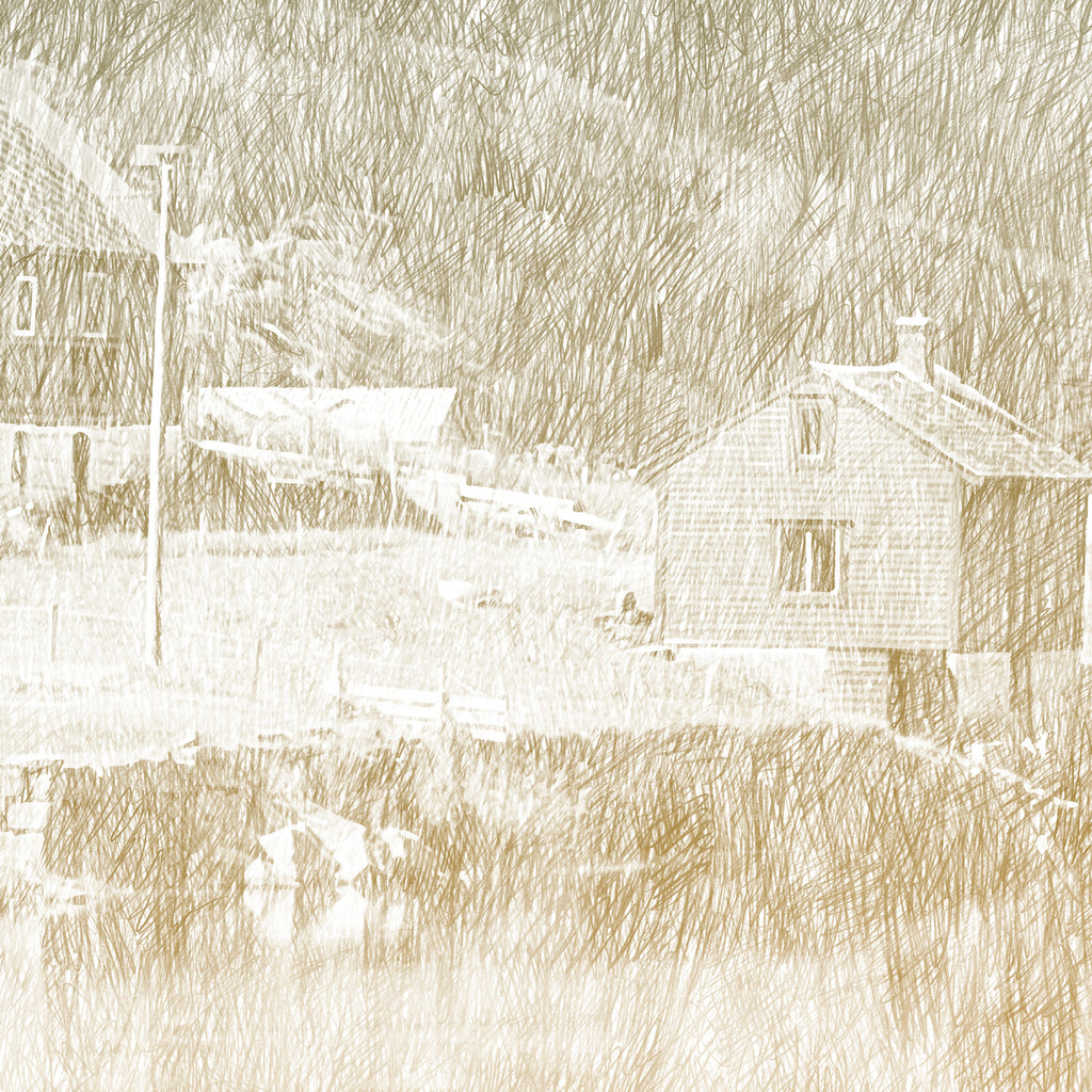Panoramic wallpaper Norway
