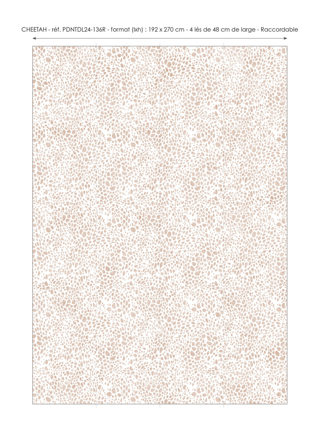 Papier peint panoramique Cheetah