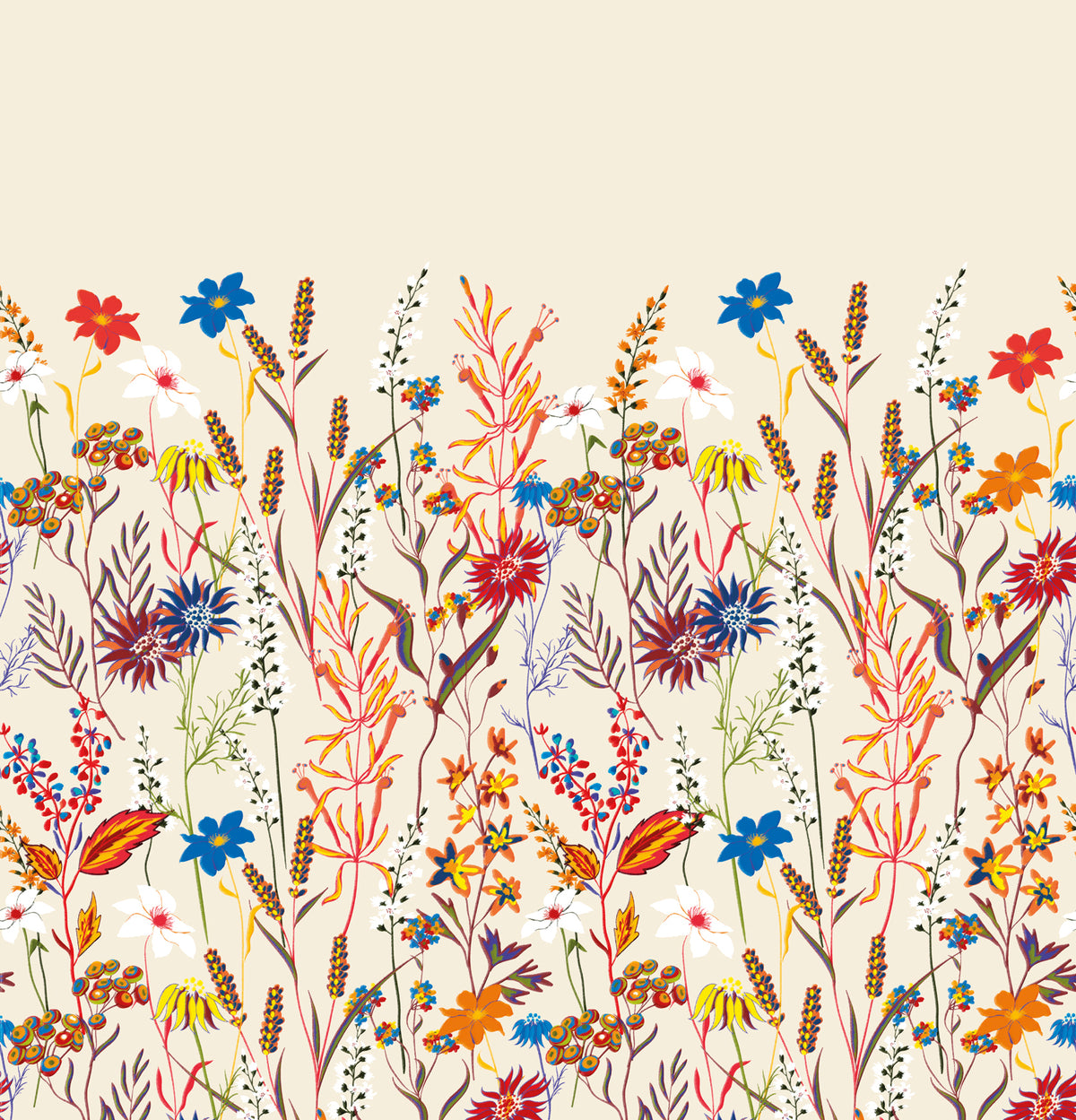Papier peint panoramique Jardin d'été