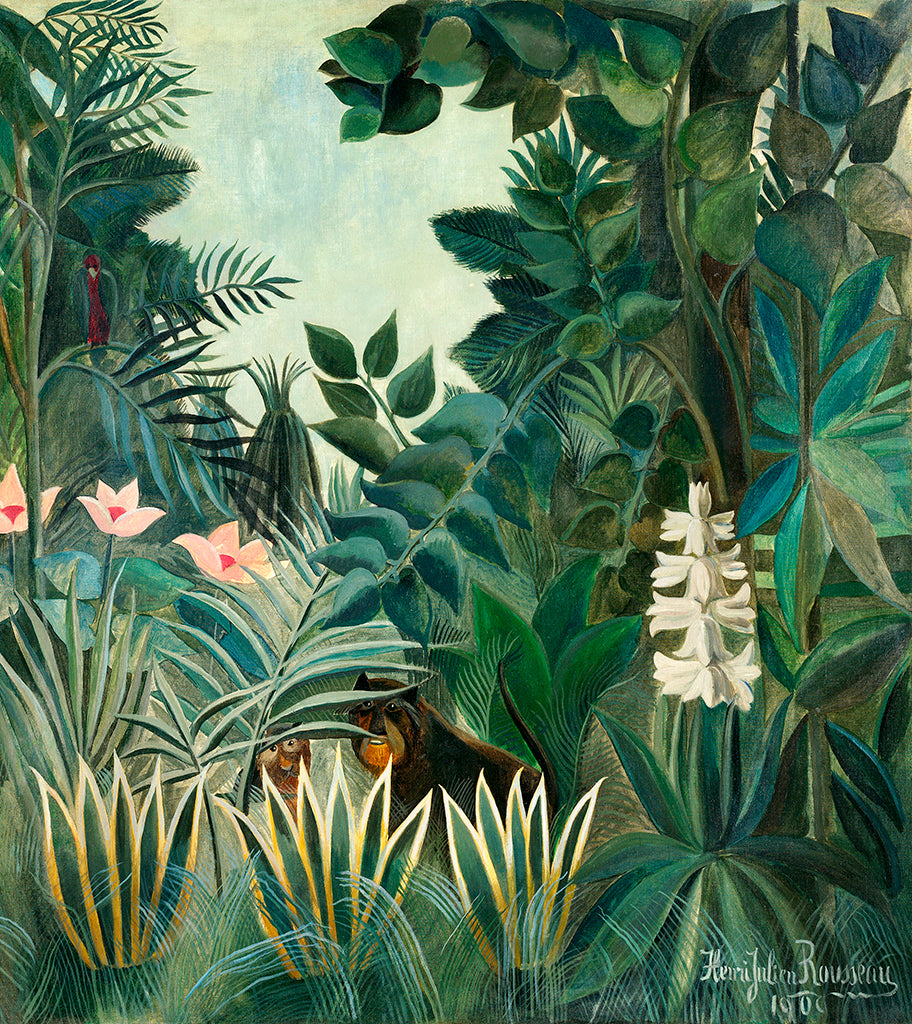 Papier peint panoramique Equatorial Jungle (Hj Rousseau)