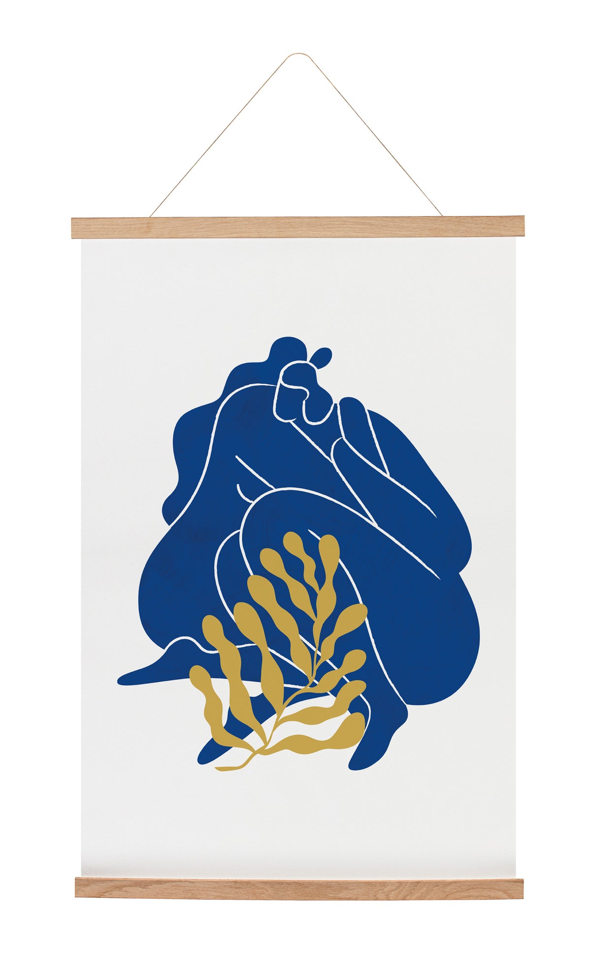 Hanging canvas Woman in Duo