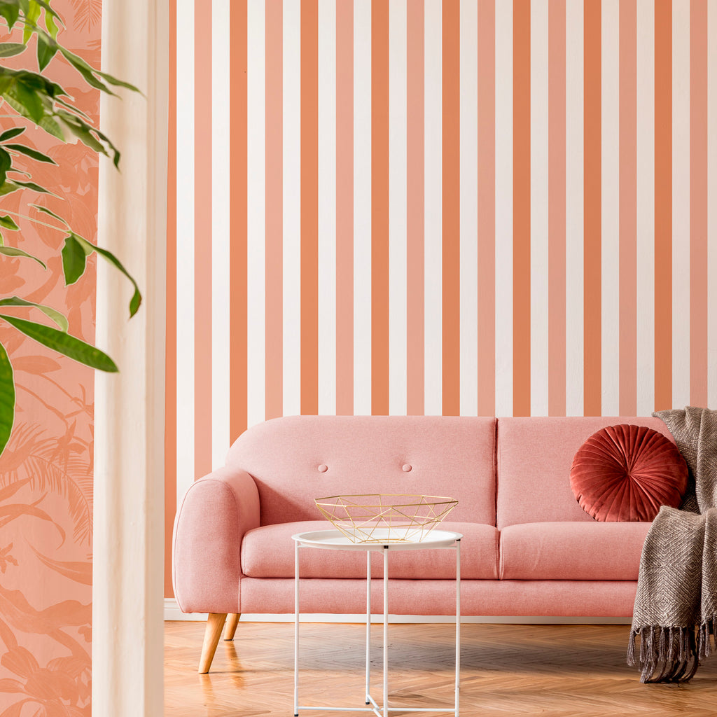 Alternating Stripe Wallpaper