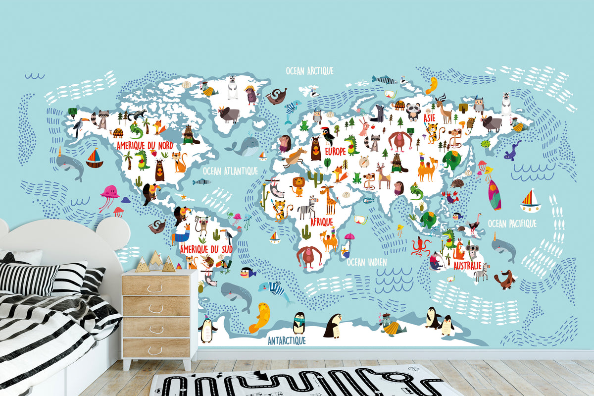 Papier peint panoramique Wonderful Planet