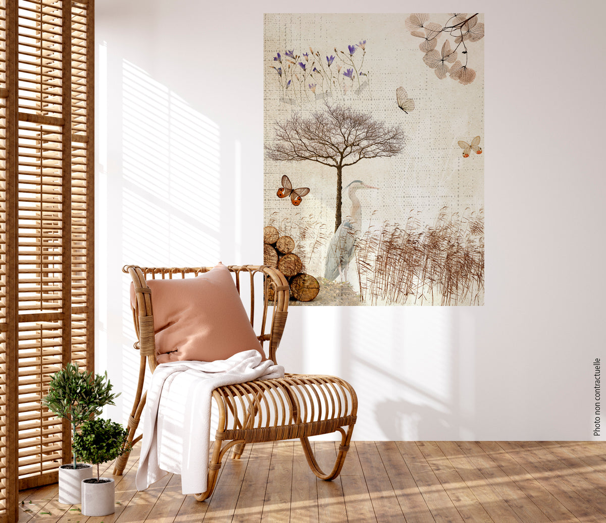 Poster adhésif Natura
