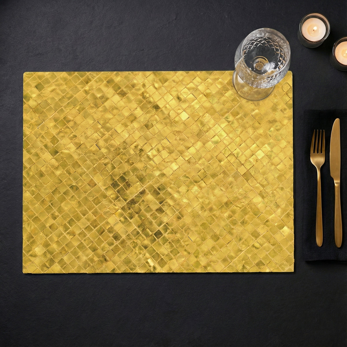 Gold Placemat