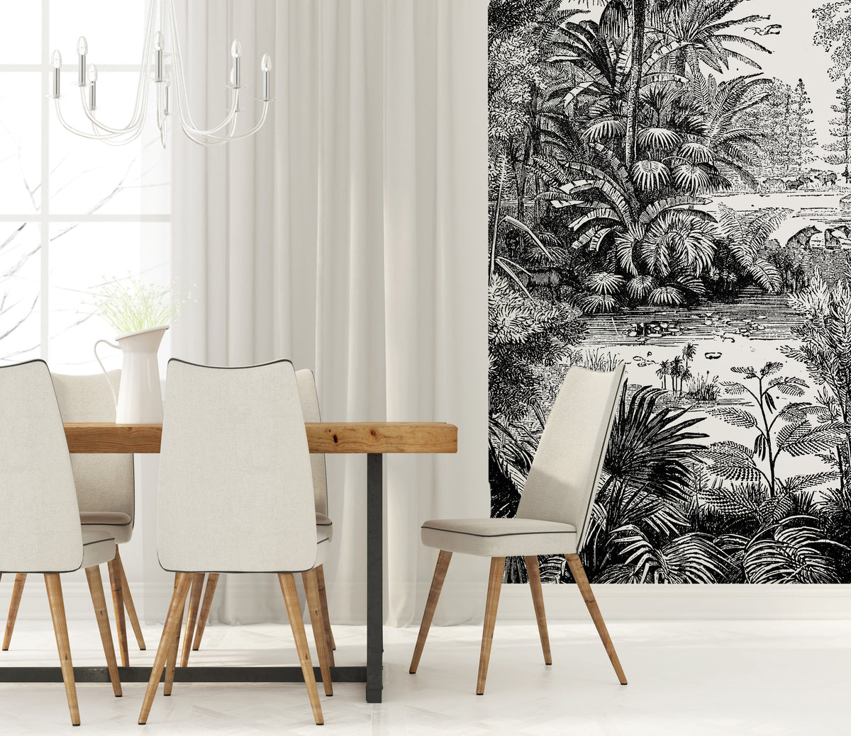 Marity panoramic wallpaper