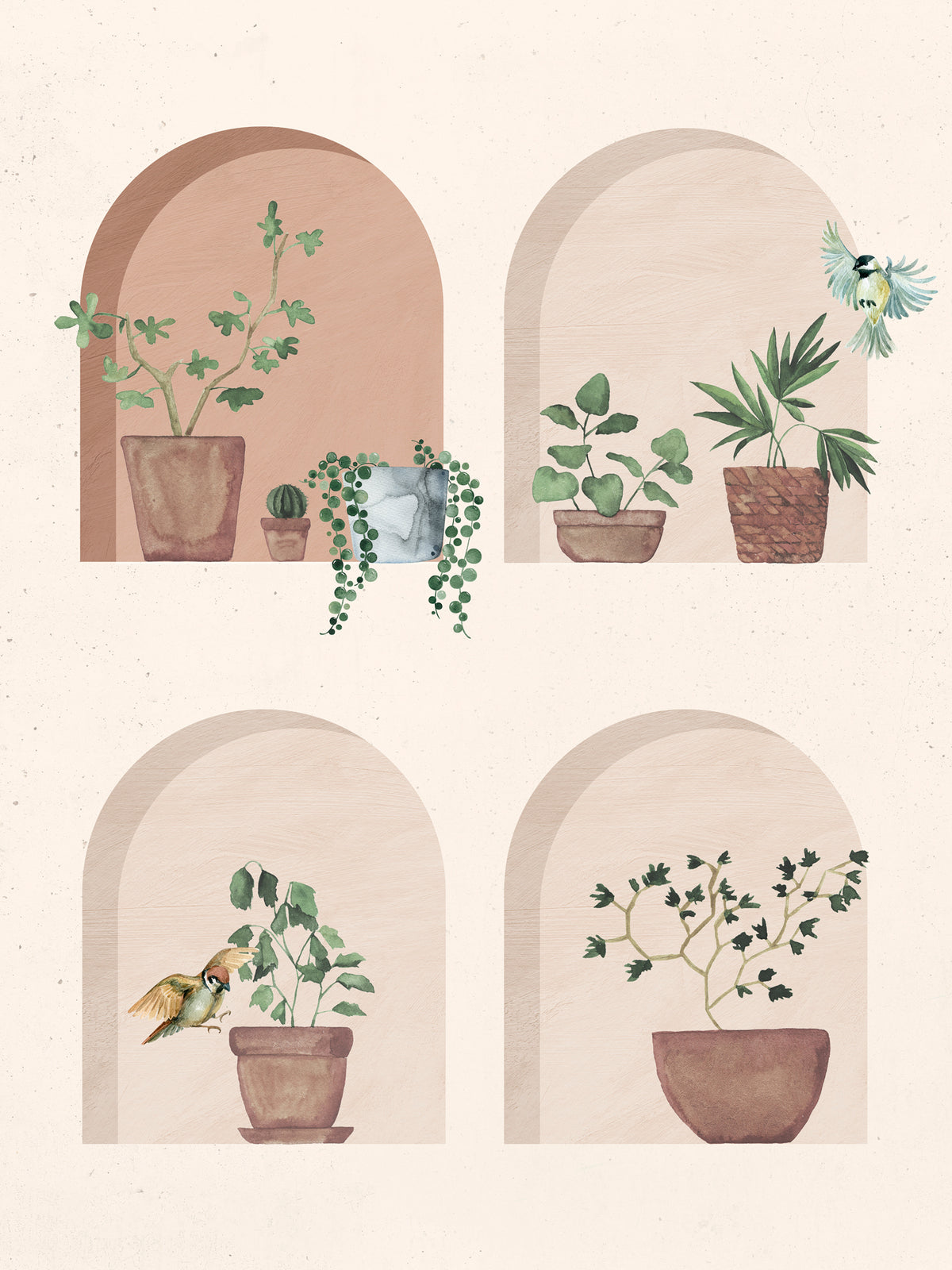 Villa Toscana adhesive poster 