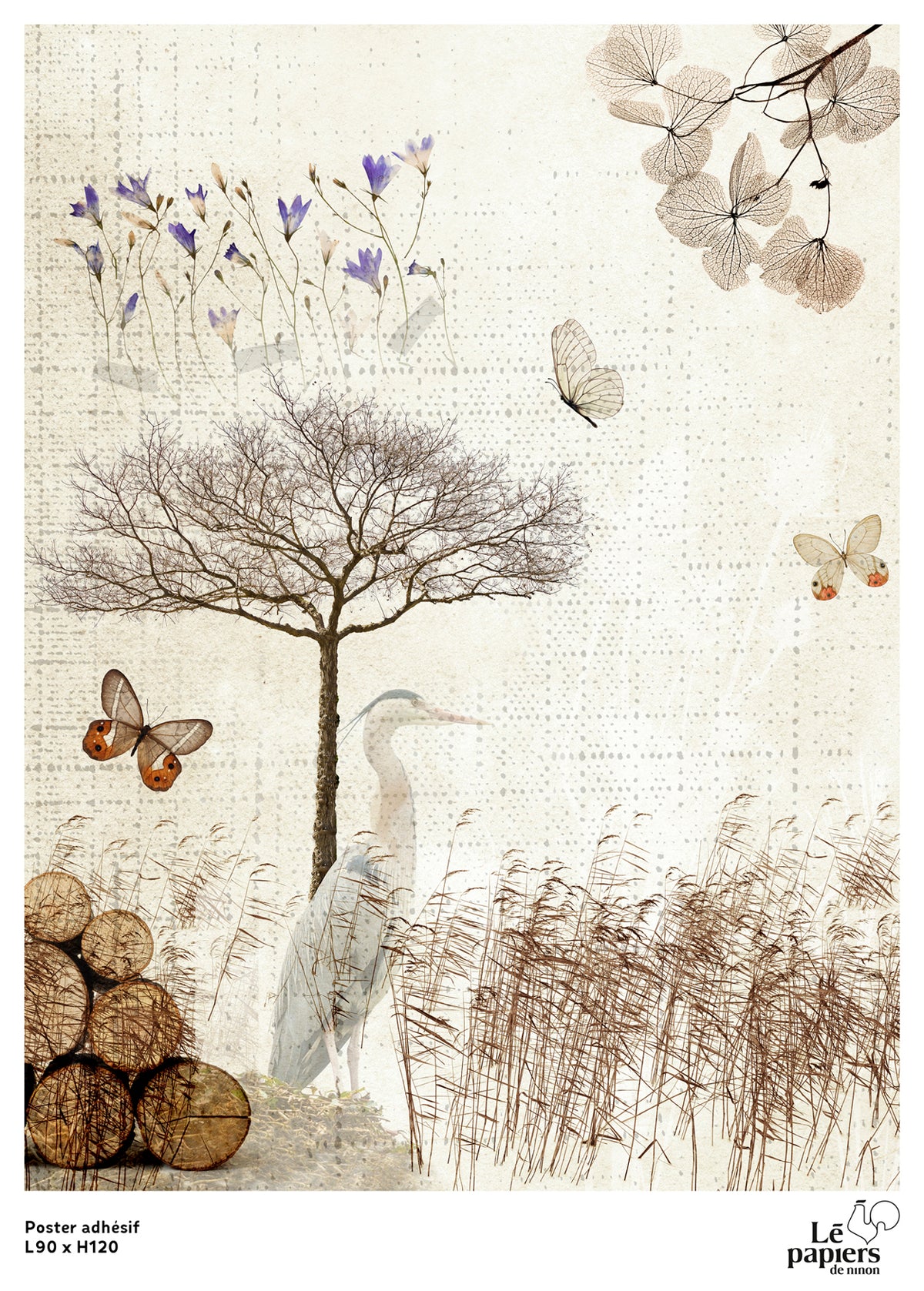 Poster adhésif Natura