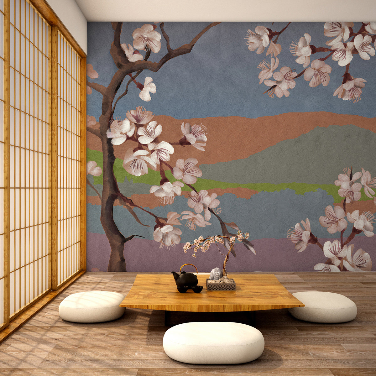 Papier peint panoramique Sakura