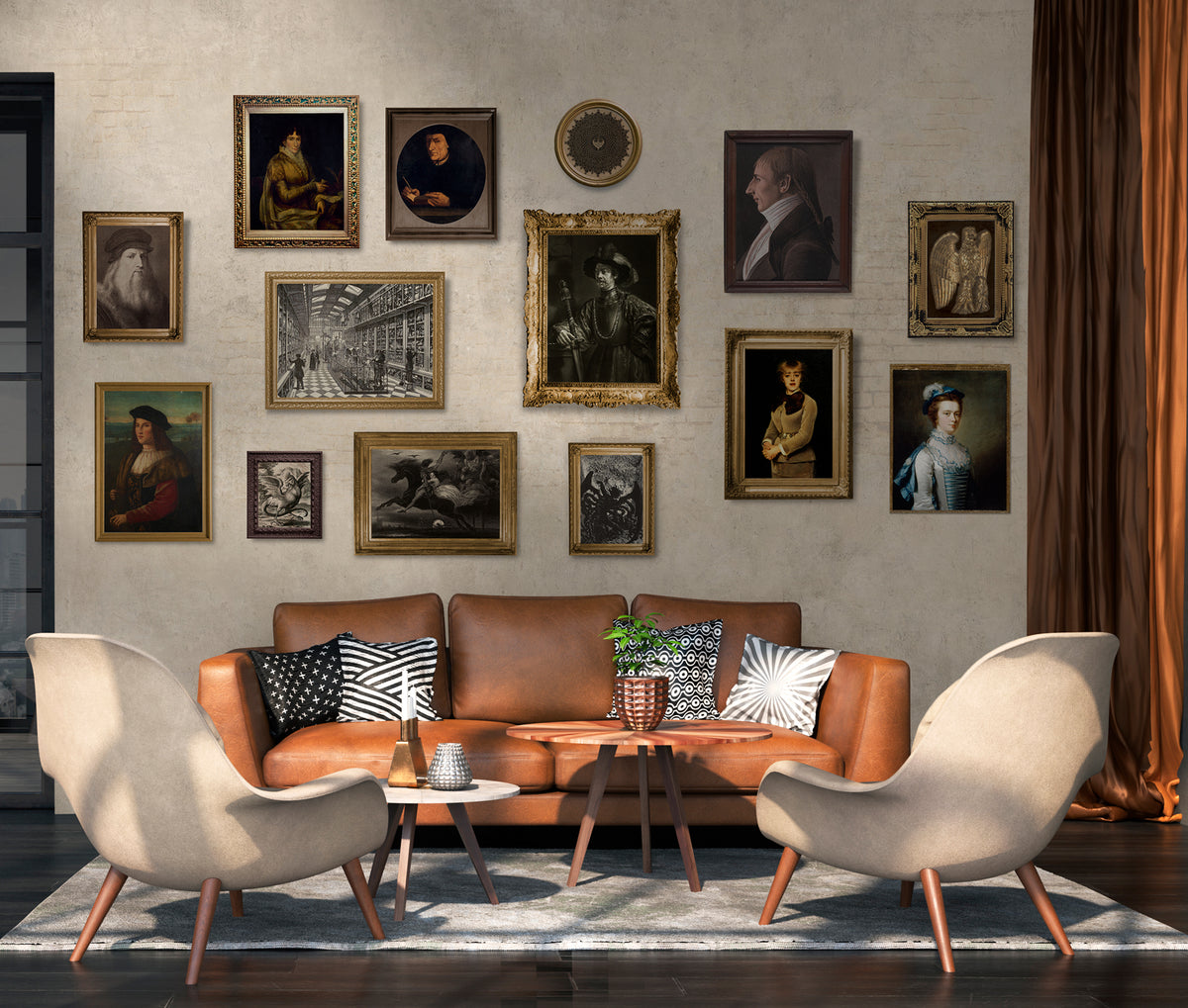 Iconic Gallery Panoramic Wallpaper