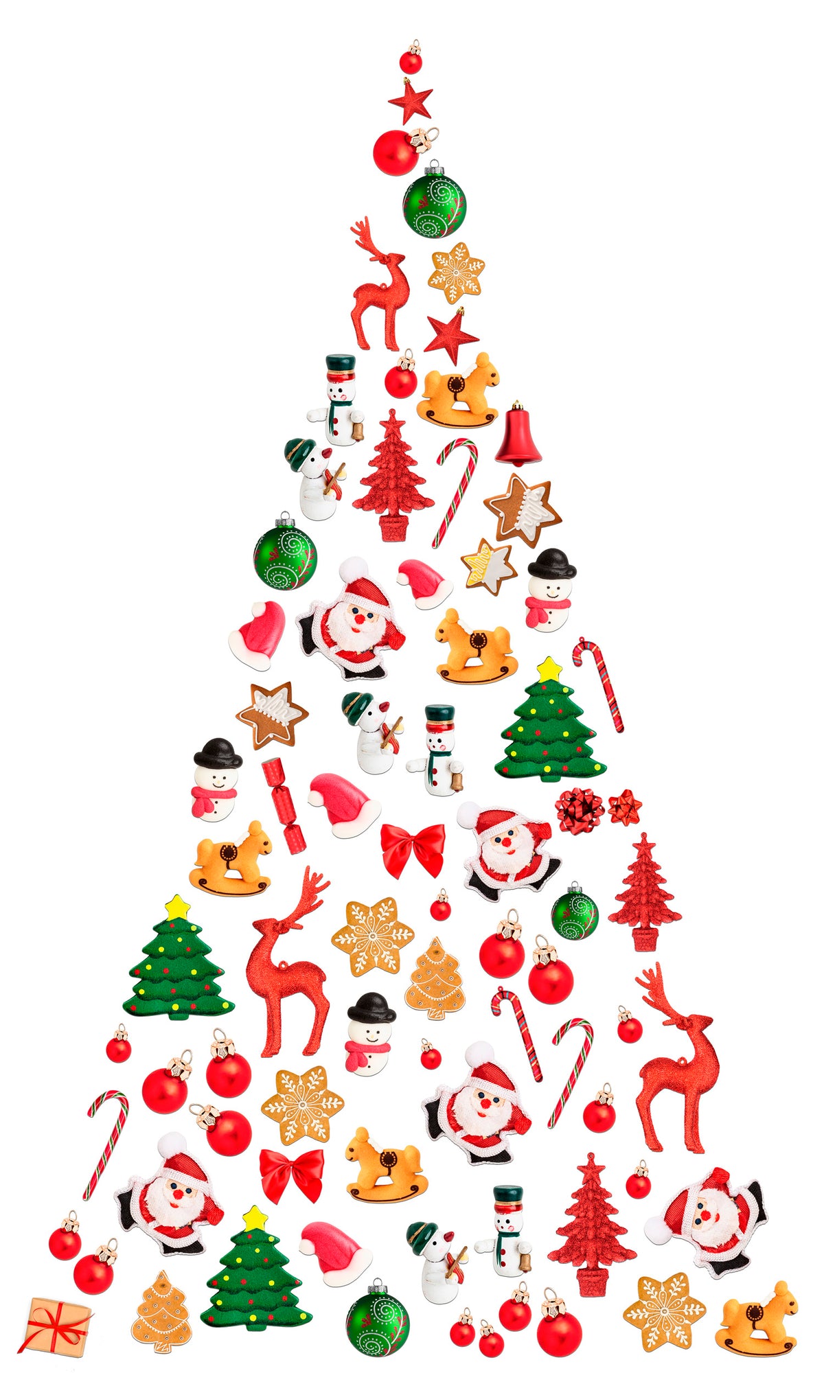 Adhesive Christmas Tree - Ninon's Christmas Tree 03 