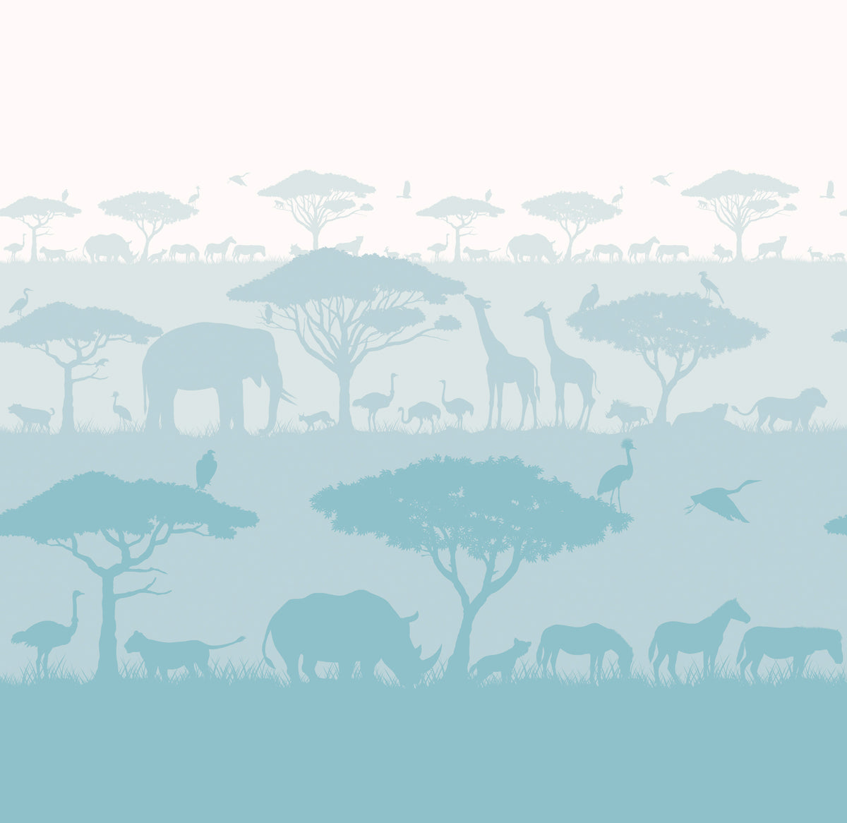 Papier peint panoramique Savane