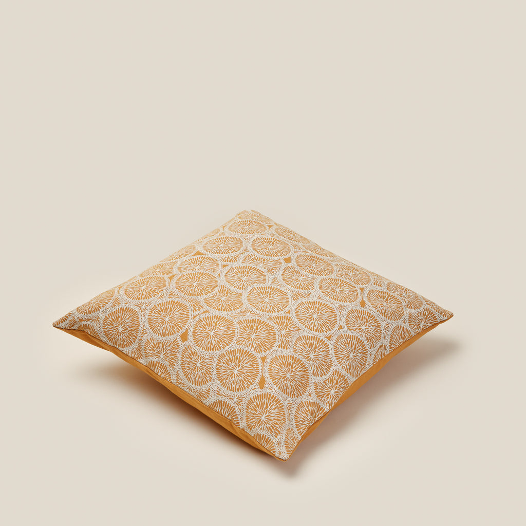 Housse de coussin carrée - 34 Caramel