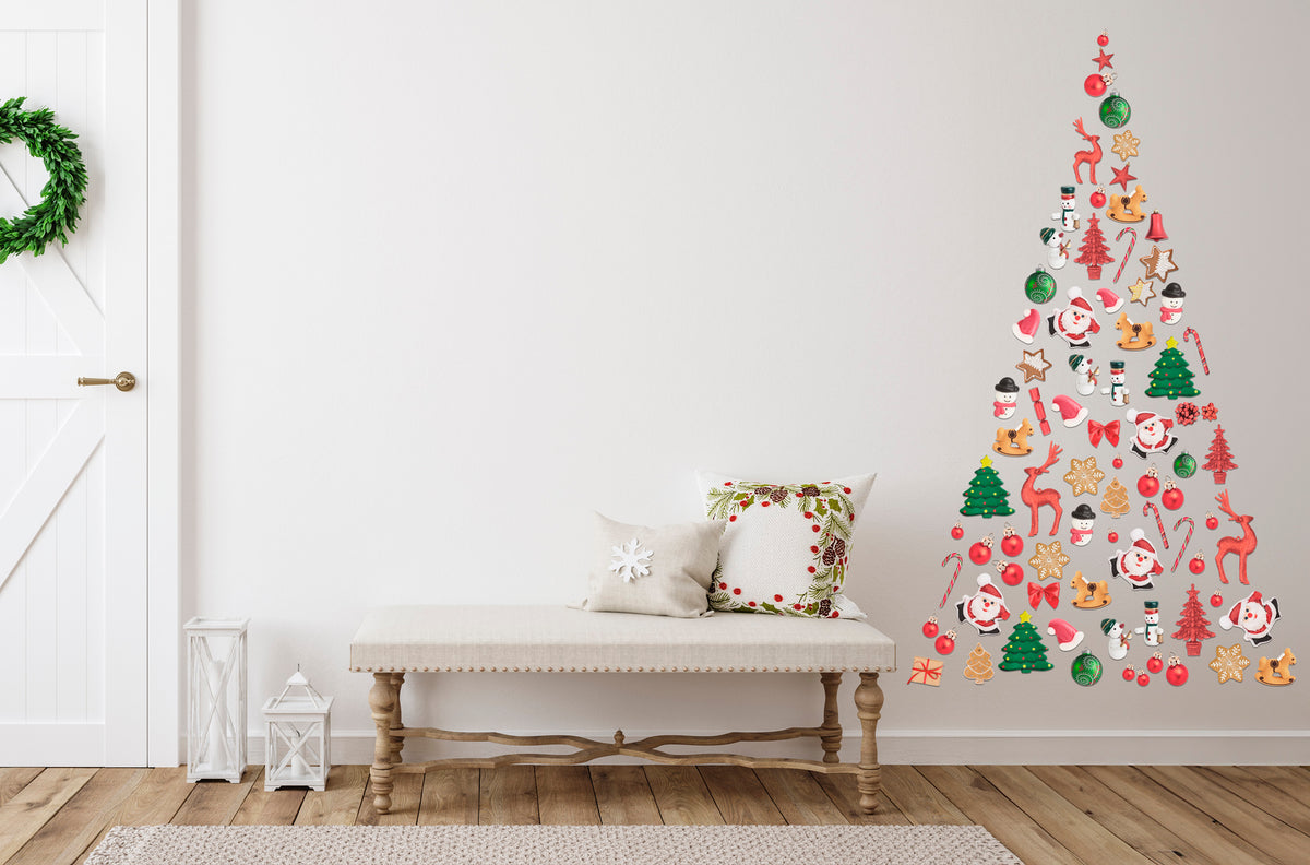 Adhesive Christmas Tree - Ninon's Christmas Tree 03 