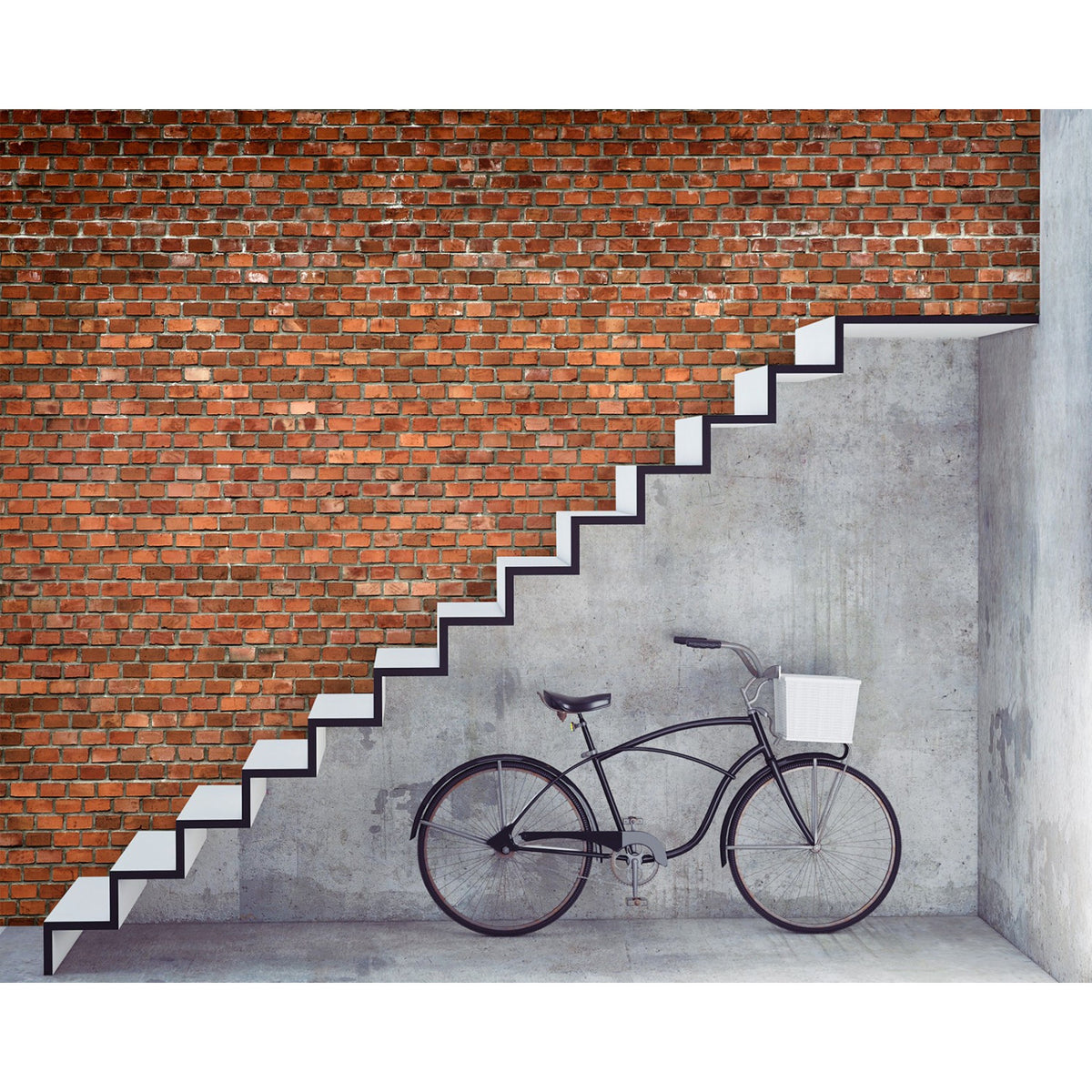 Papier peint panoramique Red Bricks