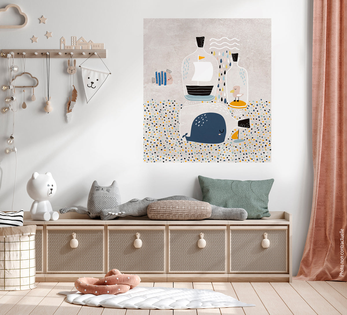 Nautikid adhesive poster 