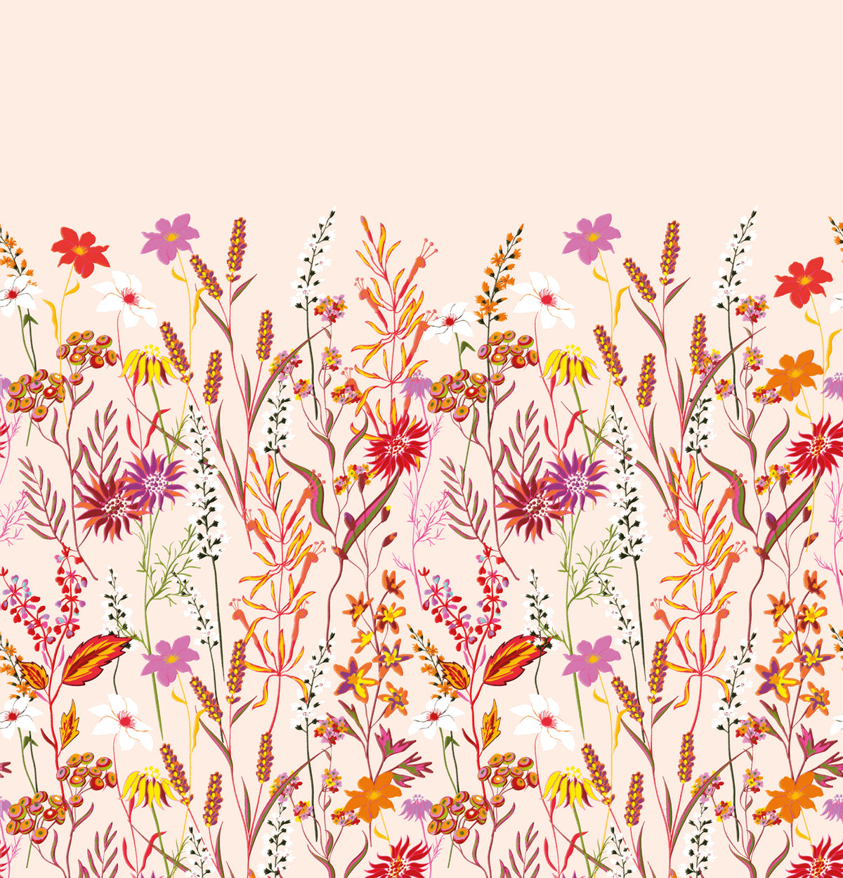 Papier peint panoramique Jardin d'été