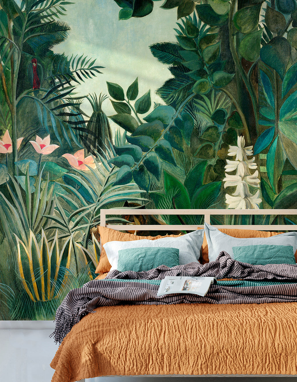Papier peint panoramique Equatorial Jungle (Hj Rousseau)