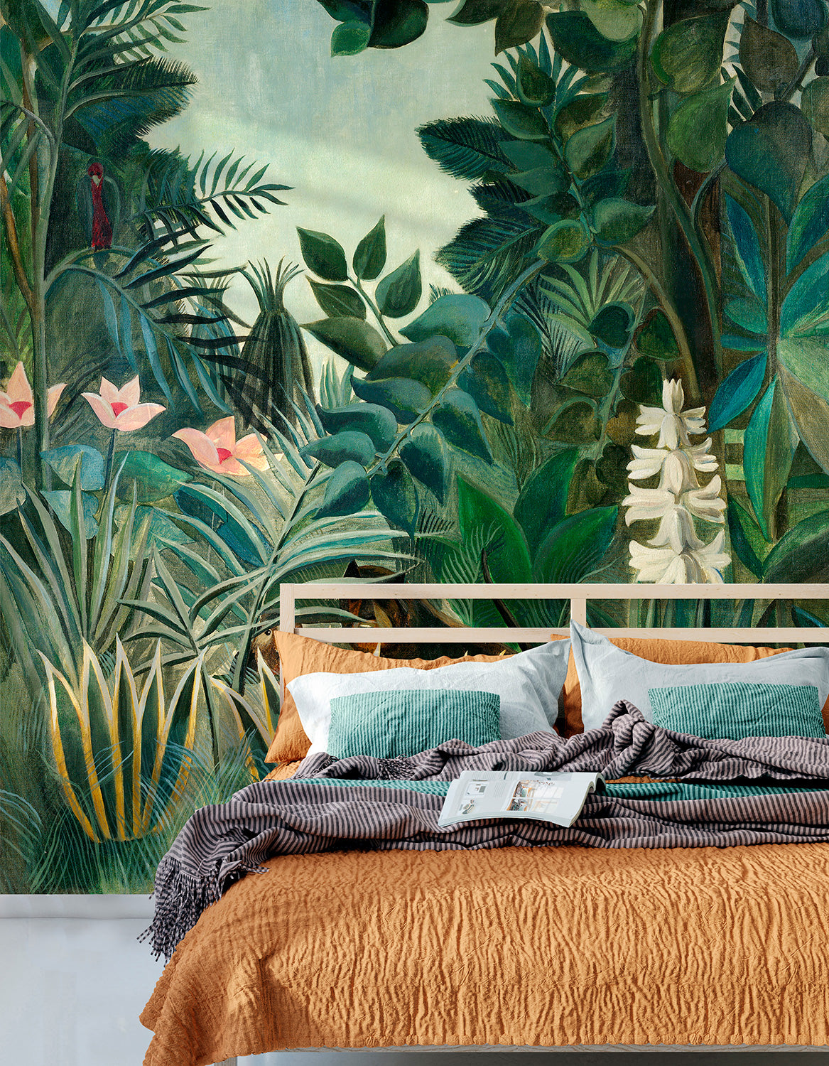 Papier peint panoramique Equatorial Jungle (Hj Rousseau)