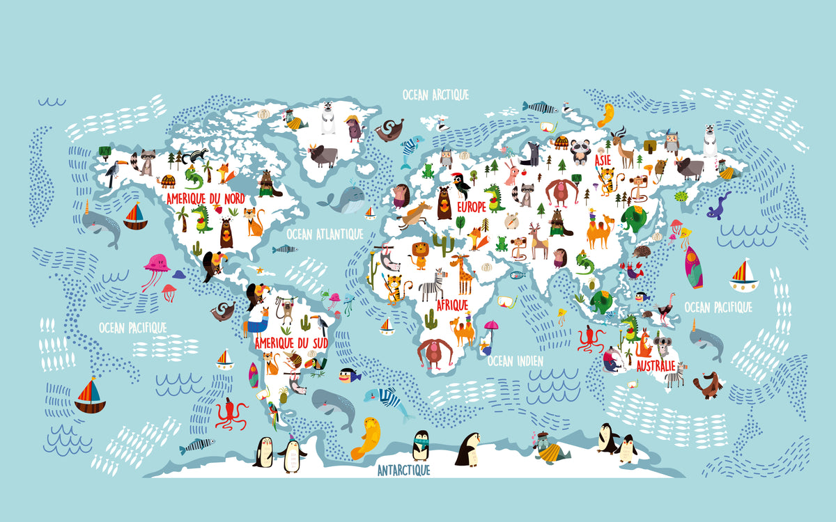 Papier peint panoramique Wonderful Planet