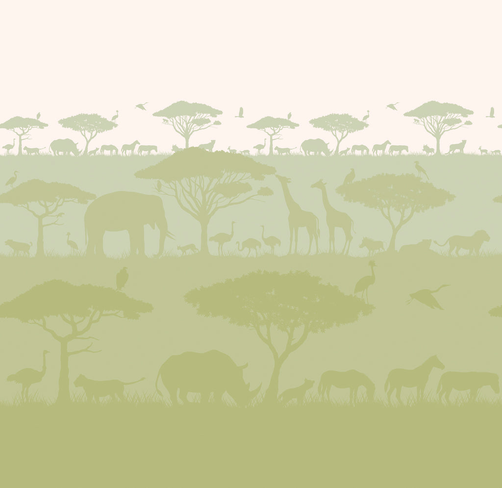 Papier peint panoramique Savane