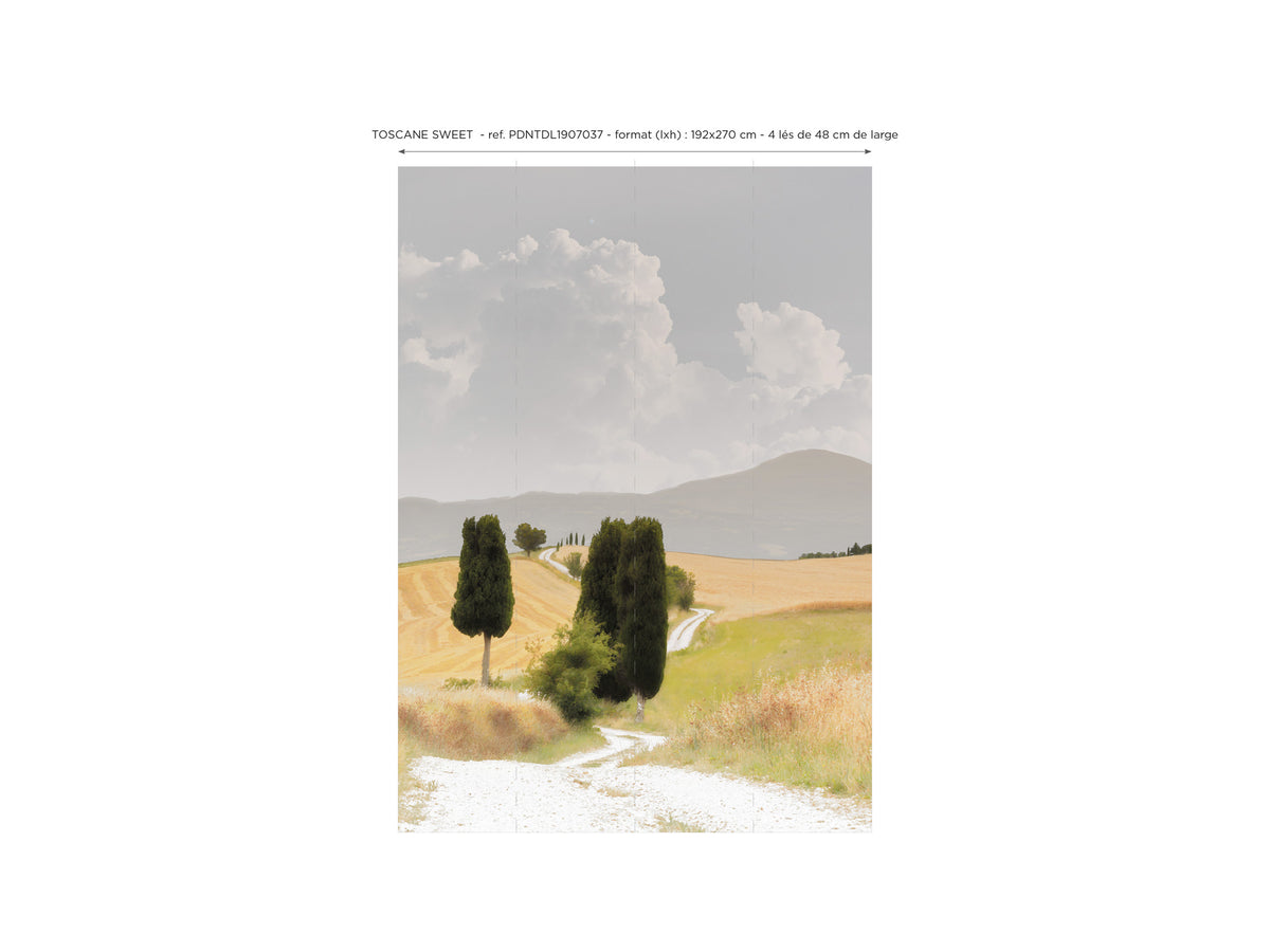 Papier peint panoramique Toscane Sweet