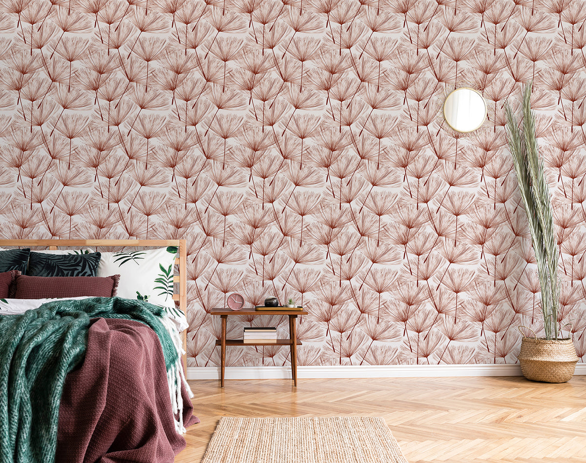 Folia panoramic wallpaper