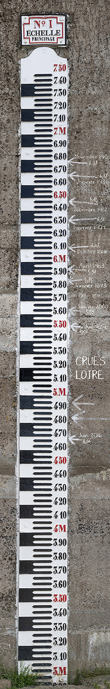 Echelle de crues St Flo