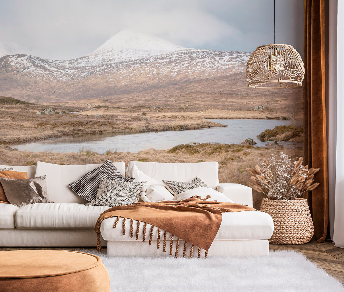 Papier peint panoramique Highlands