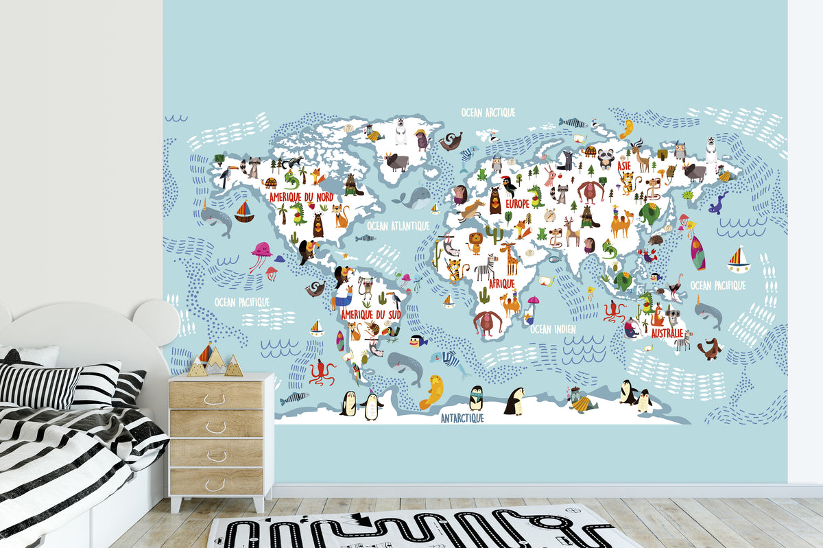 Papier peint panoramique Wonderful Planet