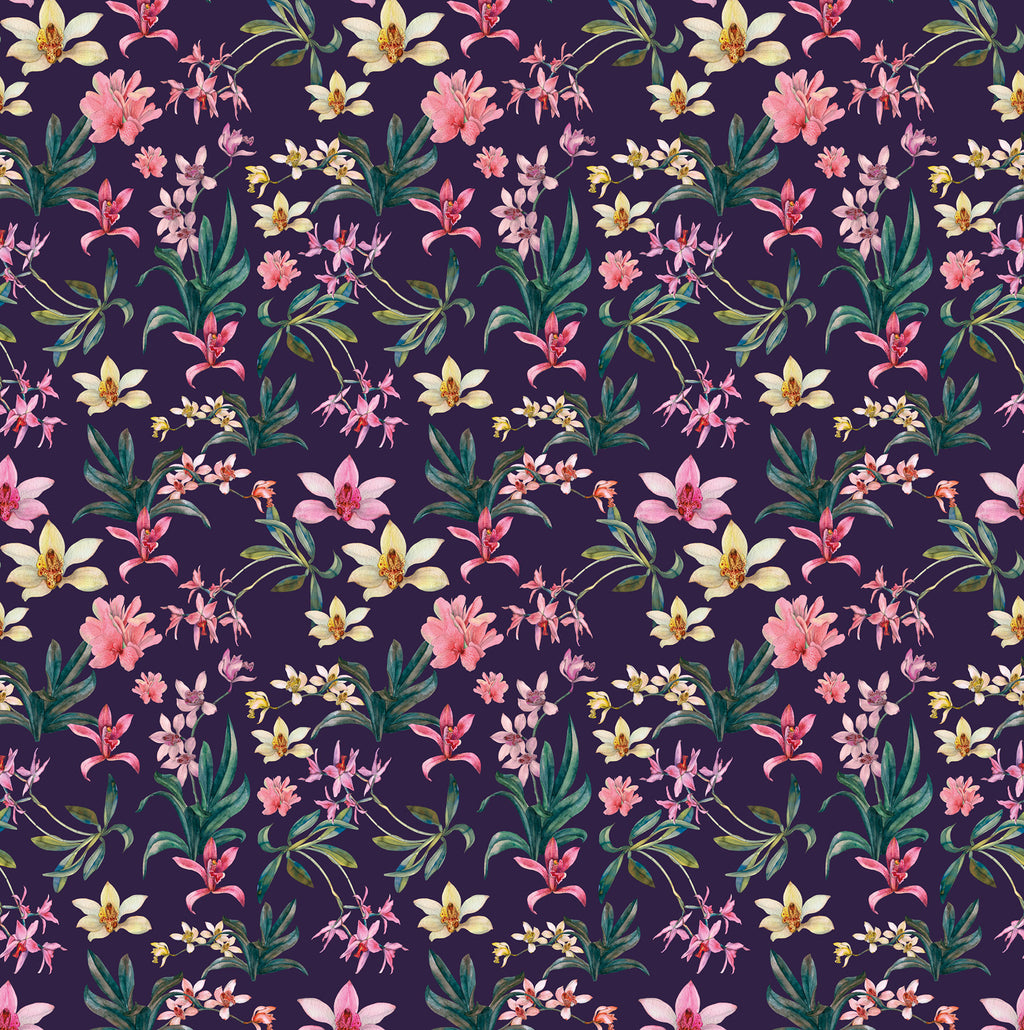 Denise's Flowers panoramic wallpaper