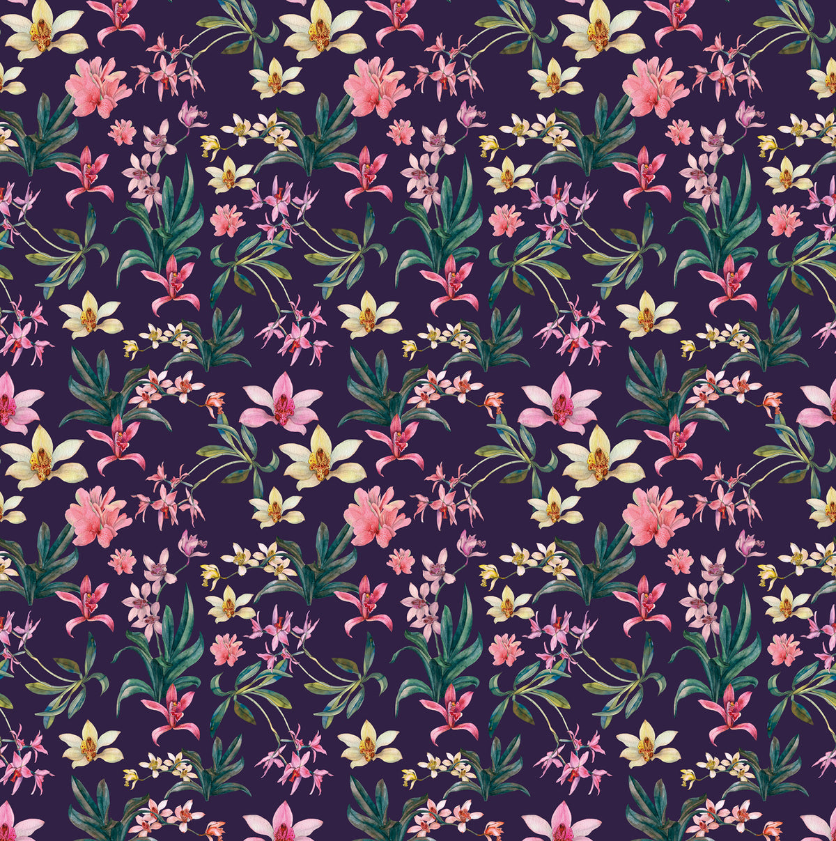 Papier peint panoramique Denise's flowers