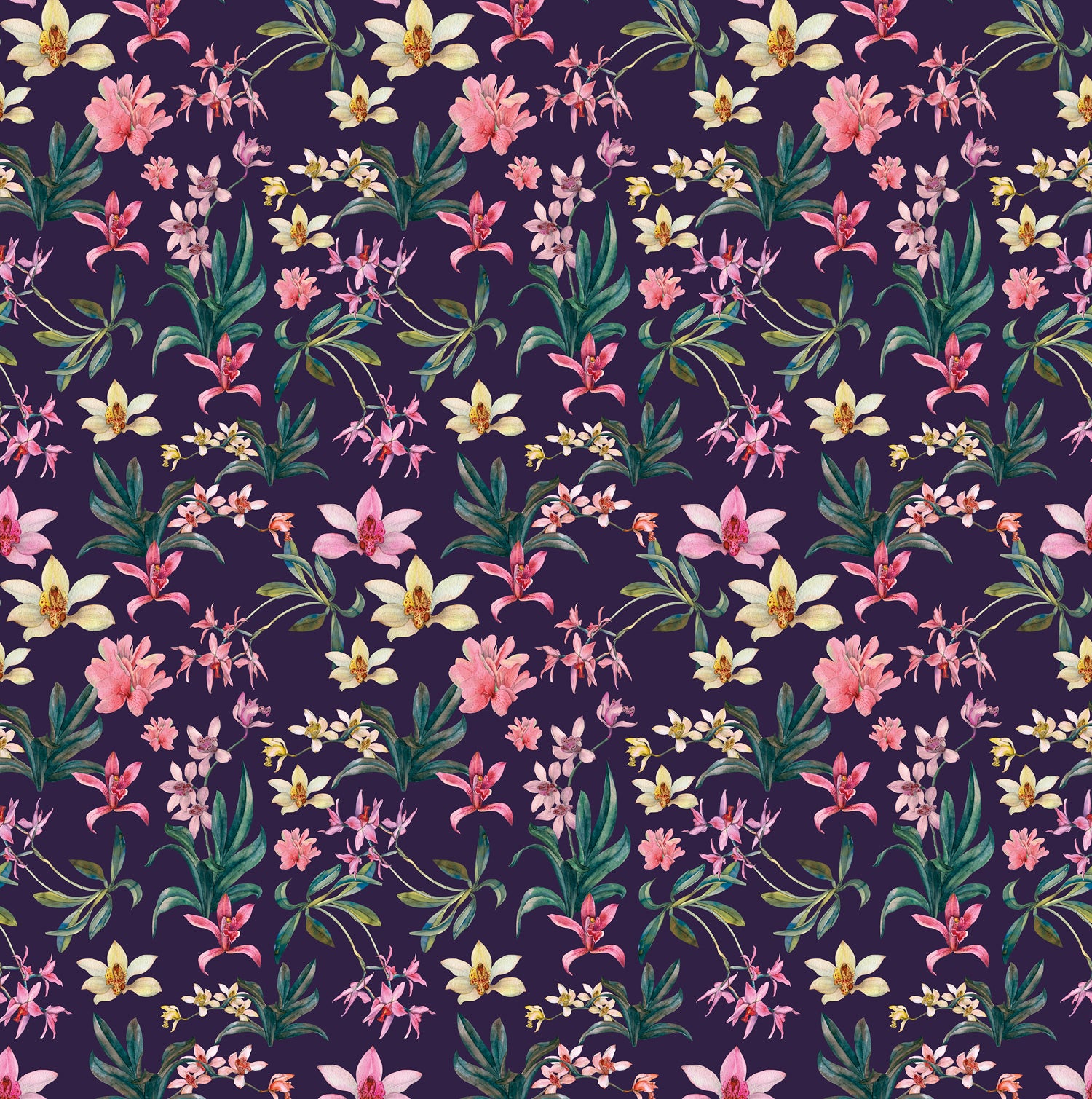 Papier peint panoramique Denise's flowers