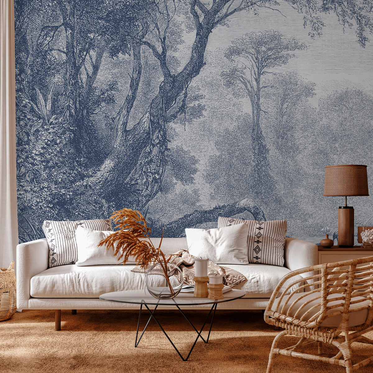 Sologne panoramic wallpaper