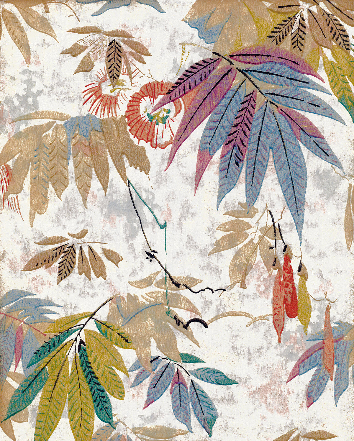Papier peint panoramique Foliage