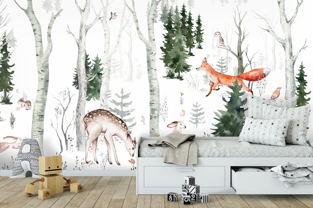 Papier peint panoramique Bambi & Co
