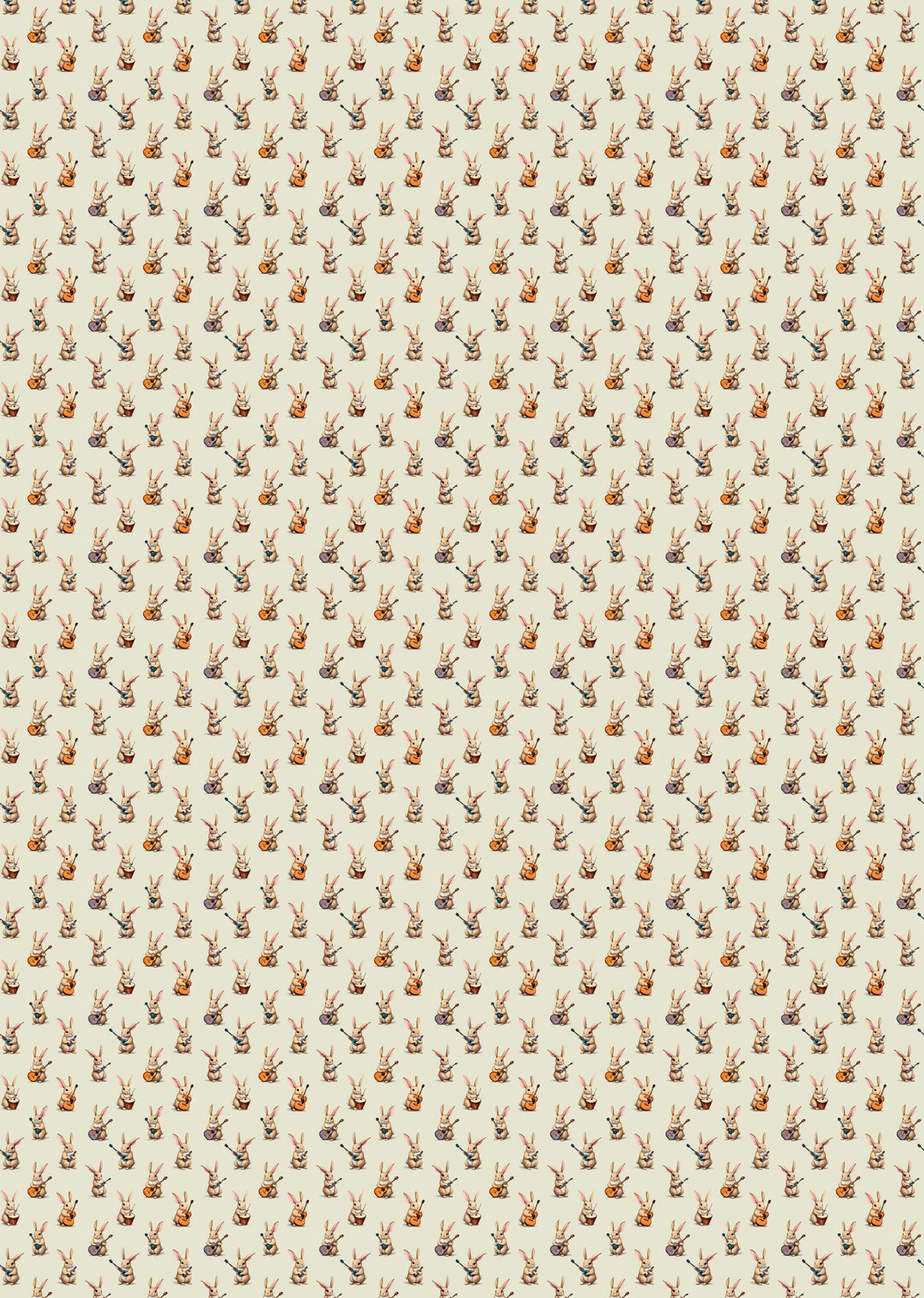 Wallpaper - Musical Rabbits