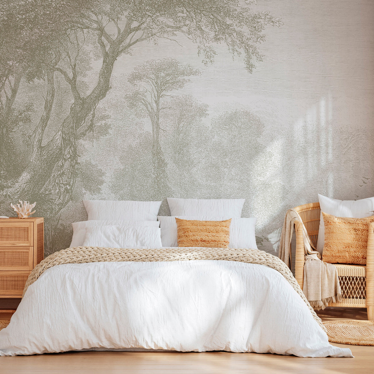 Sologne panoramic wallpaper