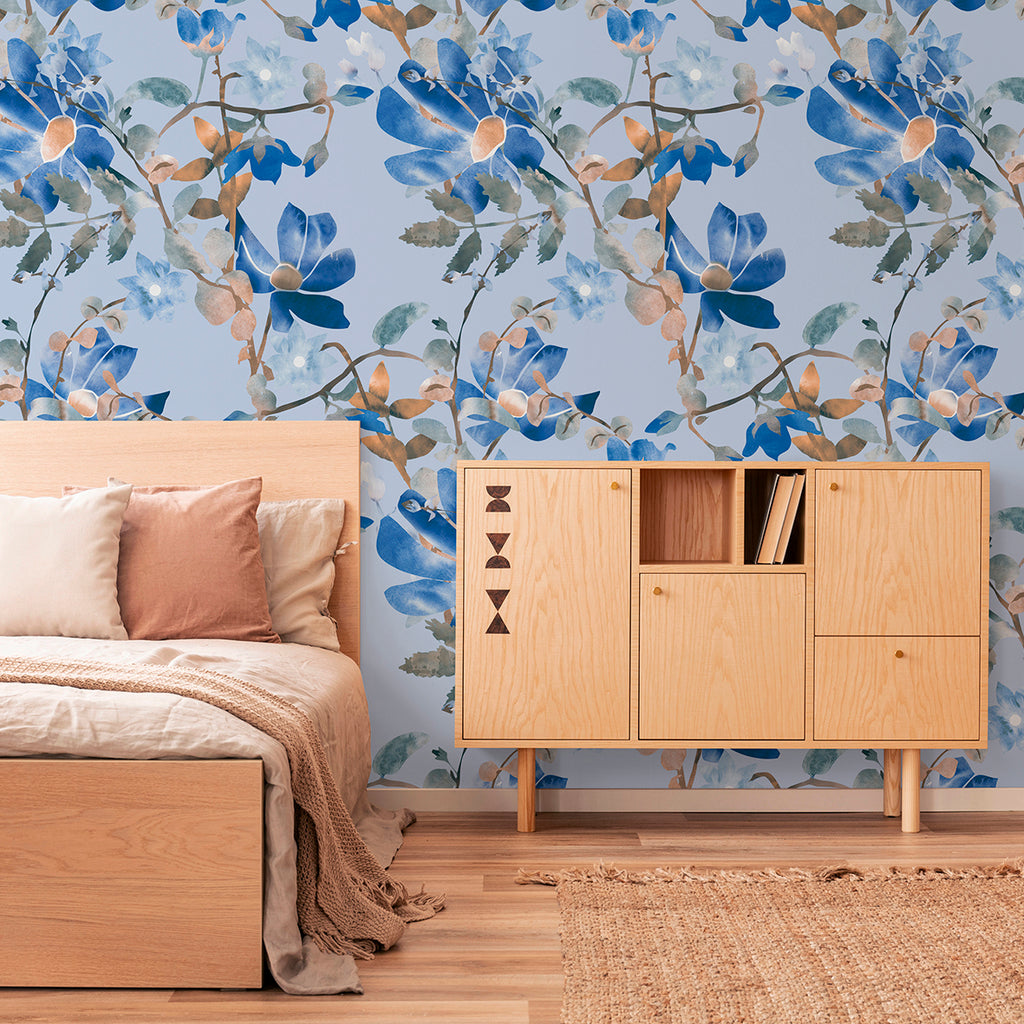 Floralies panoramic wallpaper