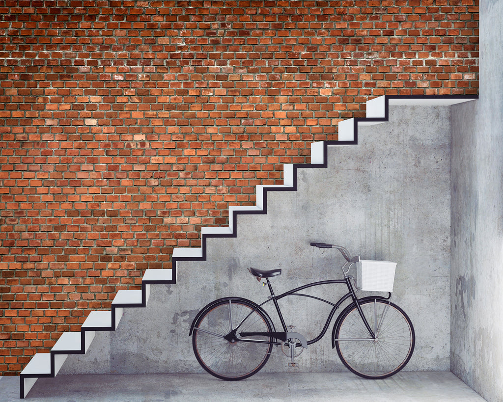 Papier peint panoramique Red Bricks